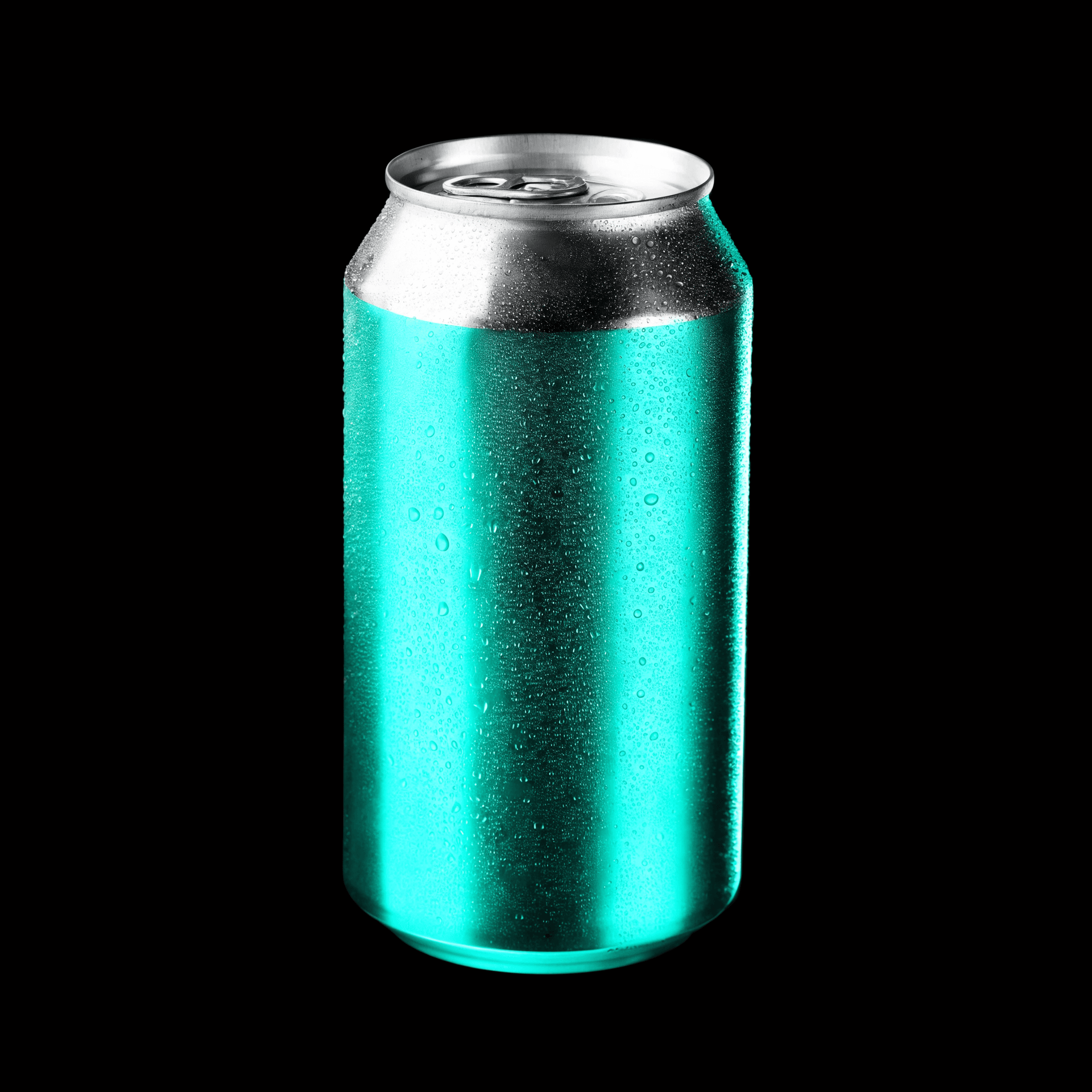 A beverage can, shown as a generic format illustration